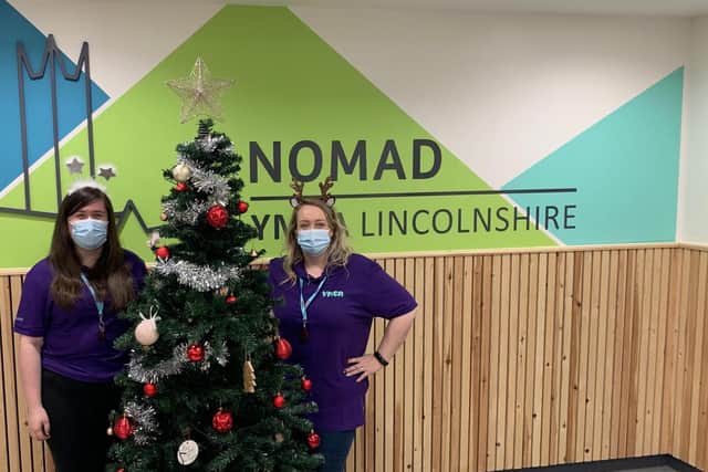 Danielle and Hayley, Caseworkers at the Nomad Centre.