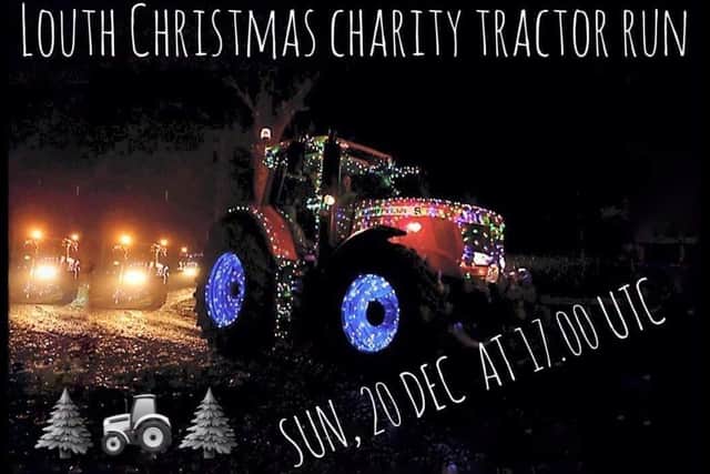 Louth Christmas Charity Tractor Run. (Photo: Facebook)