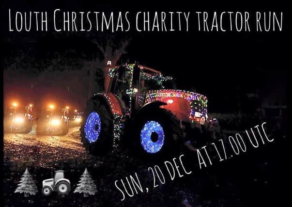 Louth Christmas Charity Tractor Run. (Photo: Facebook)