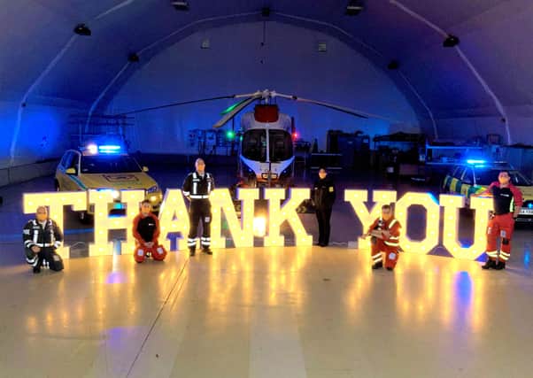 Thank you from the Air Ambulance team