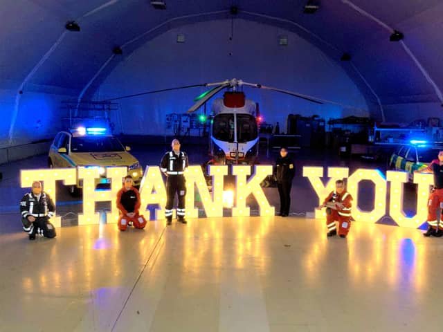 Thank you from the Air Ambulance team