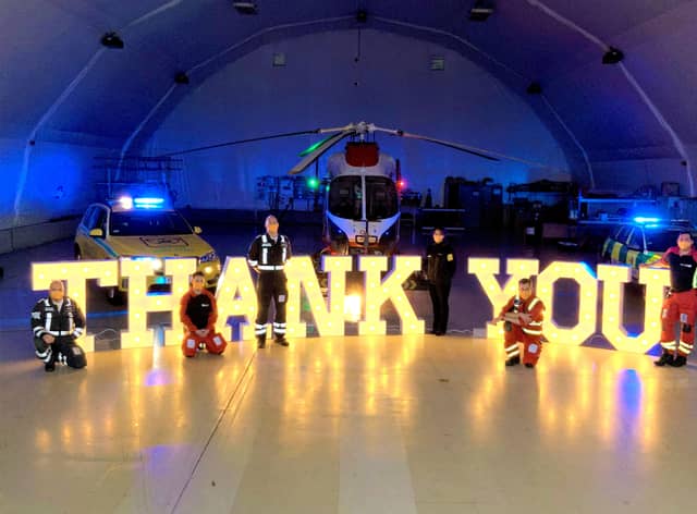 Thank you from the Air Ambulance team