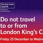 Final reminder of the works on the East Coast Main Line over Christmas and into January. EMN-201222-121518001