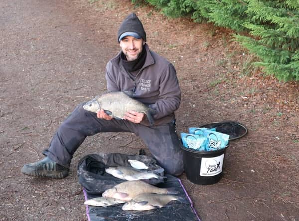 Dave with his bream.