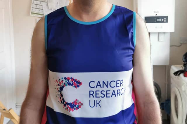 Simon Greenfield, one of the volunteers who has raised thousands of pounds this year.