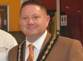 Mayor of Skegness Coun Mark Dannatt