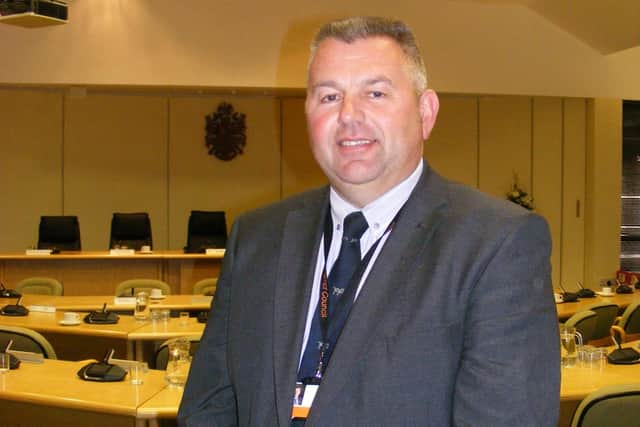 Coun Richard Wright, Leader of North Kesteven District Council. EMN-201231-104801001