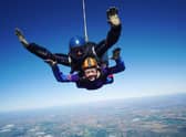 Last year Rebecca did a skydive for charity, raising £600 for Great Ormond Street Hospital.