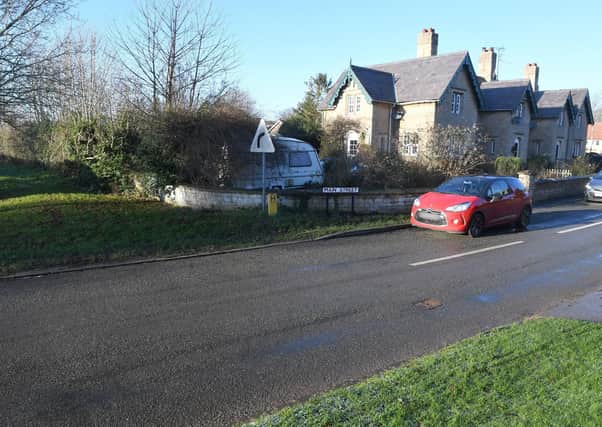 South Rauceby, residents row over building plans in paddock behind houses. EMN-201231-151409001