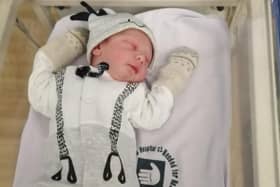 Evan Lipska, born at 2.28am on New Years Day 2021.