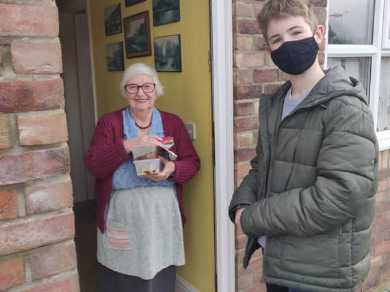 A community group in Hogsthorpe delivered food to 17 addresses where people would be on their own over the festive period. A new fund has been announced to helps groups like this carry on with their good work.