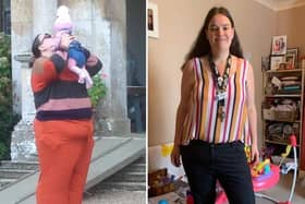 Megan Tribe has lost an incredible 7st 12lbs over the past two years