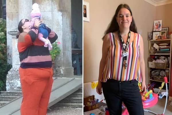 Megan Tribe has lost an incredible 7st 12lbs over the past two years