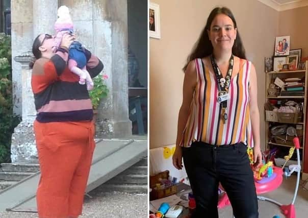 Megan Tribe has lost an incredible 7st 12lbs over the past two years