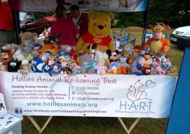 Hollies Animal Rehoming Trust have been running their teddy bear tombola online.