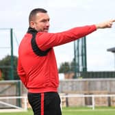 Skegness Town boss Nathan Collins.