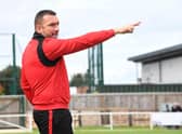 Skegness Town boss Nathan Collins.