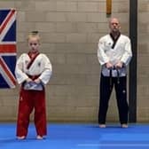 Evie, Simon and Callum Newby.