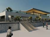 An artist's impression of the Colonnade redevelopment in Sutton on Sea