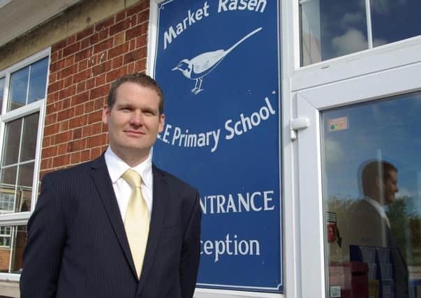 Andrew Smith, Headteacher at Market Rasen Primary School. EMN-210801-134735001