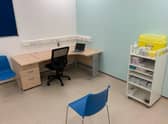 A Boots consultation room in Halifax where the Covid vaccine will be administered. EMN-211001-115935001