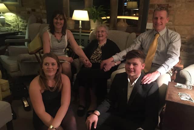 Sheila Knott with some of her family. EMN-210901-191413001