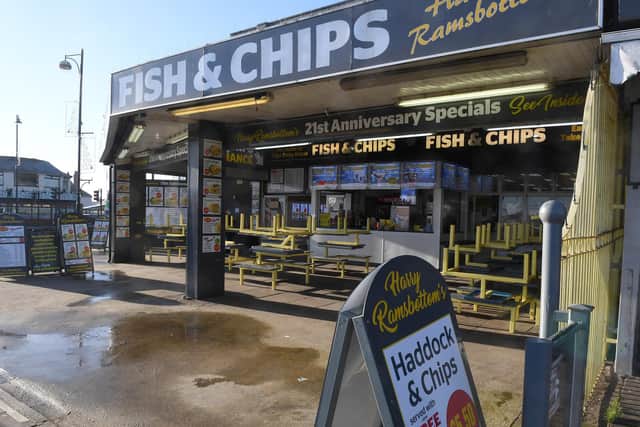 Harry Ramsbottoms on Grand Parade in Skegness.