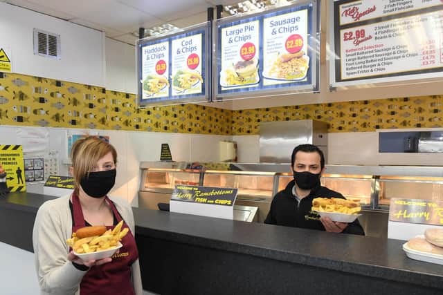 Amy Tetther and manager Rui Azevedo are there to serve you.