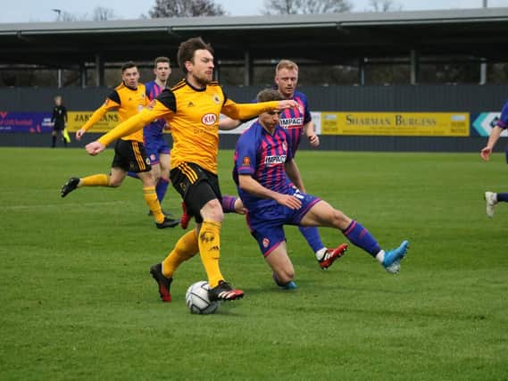 United and Alfreton will meet again this weekend. Photo: Oliver Atkin