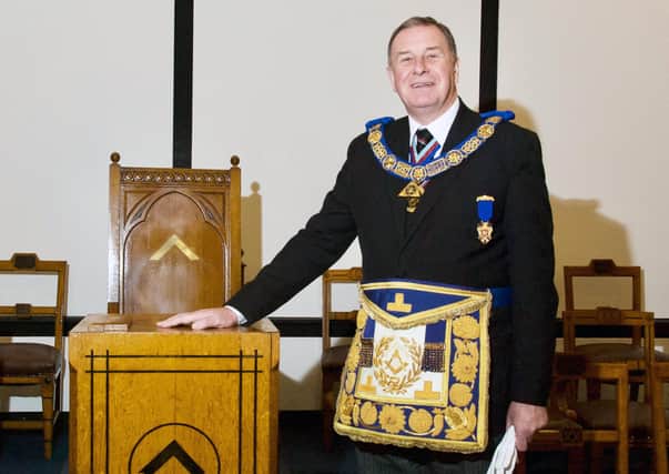 Lincolnshire’s Provincial Grand Master Dave Wheeler. EMN-210113-082611001