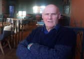 Councillor Richard Barker threatened to quit the town council. The photo was taken before the lockdown.