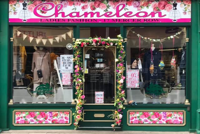 The current shop front, which has been in place since September 2020.