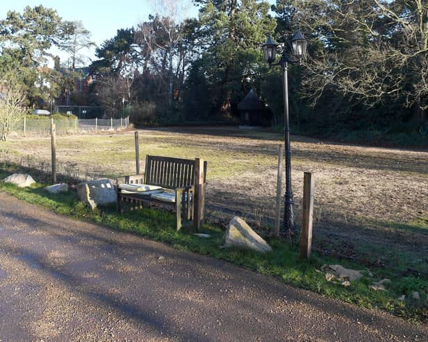 Residents of The Pines, Sleaford, are unhappy that the land owner has put up a chicken wire fence around the communual garden lawn. EMN-211201-131848001