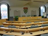 The South Kesteven District Council chamber. EMN-150503-094514001