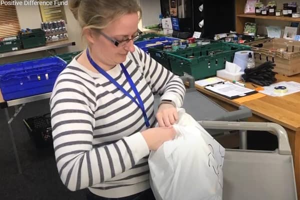 Sleaford New Life Community Larder is one of the local organisations combating the impact of Covid that have been help by Anglian water's funding. EMN-210114-130001001