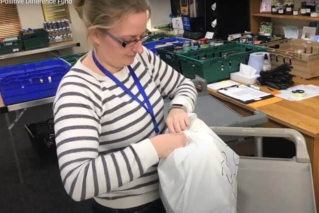Sleaford New Life Community Larder is one of the local organisations combating the impact of Covid that have been help by Anglian water's funding. EMN-210114-130001001