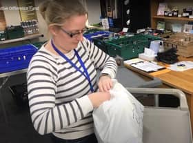 Sleaford New Life Community Larder is one of the local organisations combating the impact of Covid that have been help by Anglian water's funding. EMN-210114-130001001