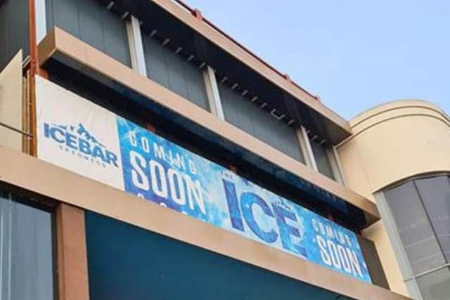 The Ice Bar is due to open at The Hive in Skegness later this year.