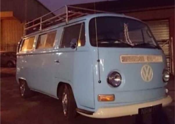 Information wanted about this stolen campervan