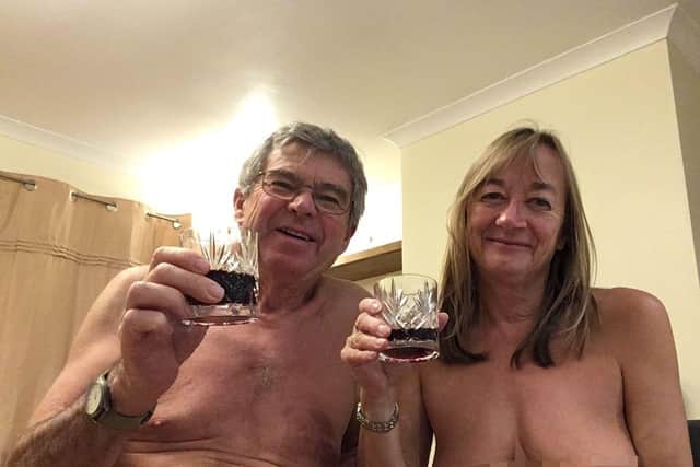 John and Donna say naturism is liberating.