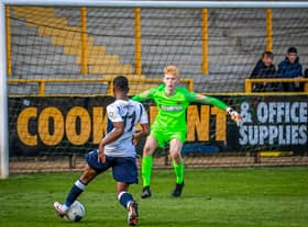 Frestle in action for the youth team last season. Photo: David Dales.