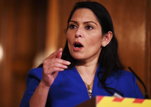 Home Secretary Priti Patel. Photo: Getty Images