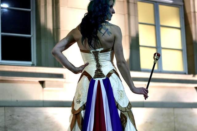 Another shot of the National Costume submission. Picture: Adam Hornsby