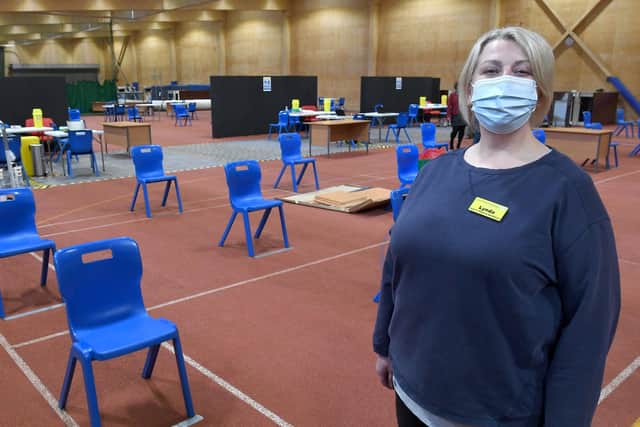 Lynda Stockwell - Clinical and Operational Lead for the Princess Royal Sports Arena vaccination centre. EMN-210115-160738001