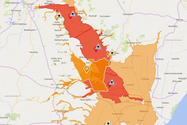 Flood warnings issued for the lower Witham. EMN-210118-190030001