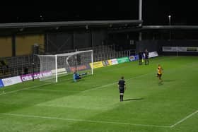 United progressed to round four following a shootout victory over AFC Fylde. Photo: Oliver Atkin.