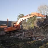 Demolition work in Skegness 10 years ago.