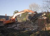 Demolition work in Skegness 10 years ago.