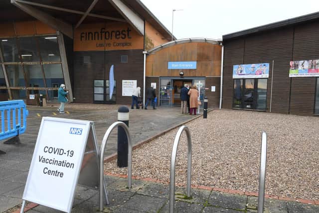 The vaccination centre