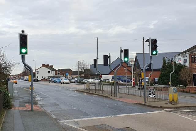 The scene of the Newmarket collision last year.
